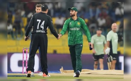 ടി20 ലോകകപ്പ്: കളി മുടക്കി മഴ; പാകിസ്താൻ - ന്യൂസീലൻഡ് മത്സരം ഉപേക്ഷിച്ചു, പോയിന്റ് പങ്കിട്ടു