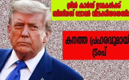 അമേരിക്കയില്‍ ഇന്ത്യന്‍ സംരംഭകര്‍ക്ക് ട്രംപിന്റെ പ്രഹരം; ഗ്രീന്‍ കാര്‍ഡ് ഉടമകള്‍ക്ക് ബിസിനസ് ലോണ്‍ വിലക്കിയതെന്തിനെന്ന് ചോദ്യം