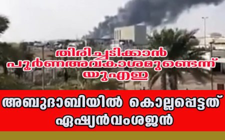 അബുദാബിയില്‍ കൊല്ലപ്പെട്ടത് ഏഷ്യന്‍വംശജന്‍ ;തിരിച്ചടിക്കാന്‍ പൂര്‍ണഅവകാശമുണ്ടെന്ന് യുഎഇ