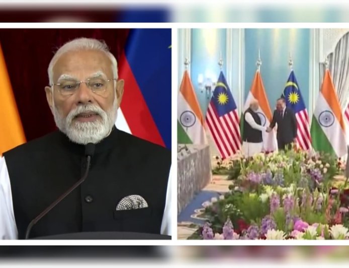 ഇന്ത്യ-മലേഷ്യ ബന്ധം പുതിയ ഉയരങ്ങളിലേക്ക്; ഭീകരതയ്‌ക്കെതിരെ സംയുക്ത പോരാട്ടം, പത്ത് കരാറുകളിൽ ഒപ്പുവെച്ചു