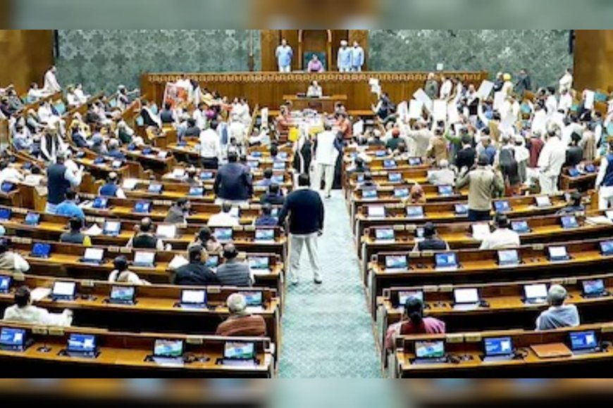 ശരിയായത് ചെയ്യുക’ എന്ന് മുദ്രാവാക്യം; ലോക്സഭയിൽ നന്ദി പ്രമേയം അവതരിപ്പിക്കാനായില്ല, പ്രധാനമന്ത്രിയുടെ സീറ്റ് വളഞ്ഞ് വനിതാ എംപിമാർ,