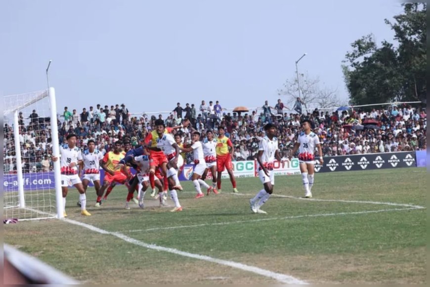 കേരളത്തിന് വീണ്ടും കണ്ണീർ; എക്‌സ്ട്രാ ടൈം ഗോളിൽ സന്തോഷ് ട്രോഫി കിരീടം നിലനിർത്തി സർവീസസ്