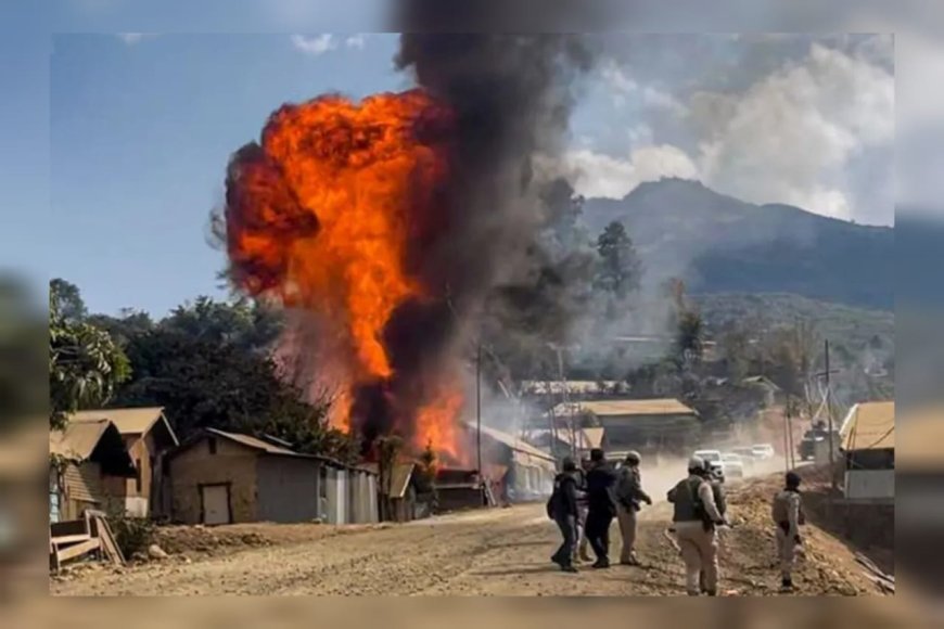 മണിപ്പൂരിൽ വ്യാപക അക്രമം; കർഫ്യൂ ഏർപ്പെടുത്തി, ഇന്റർനെറ്റ് റദ്ദാക്കി