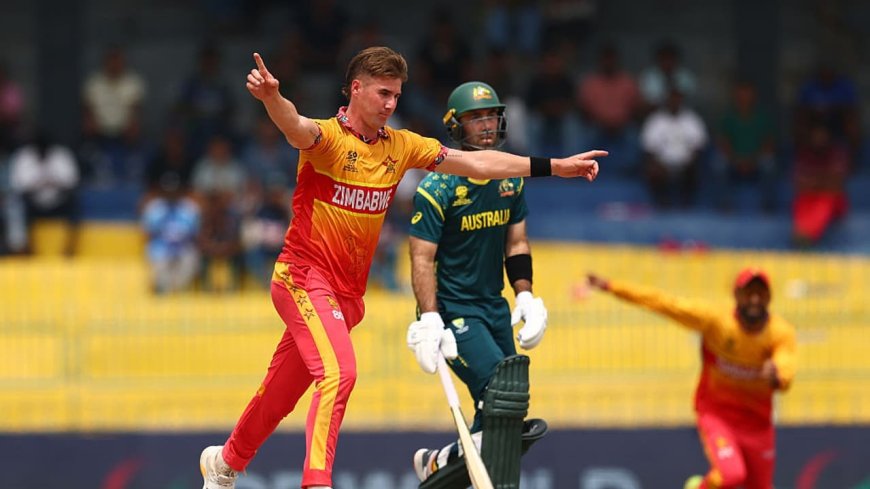 ടി20 ലോകകപ്പിൽ അട്ടിമറി വിജയം; ഓസ്‌ട്രേലിയയെ തകർത്ത് സിംബാബ്‌വെ, ചരിത്ര വിജയം 23 റൺസിന്
