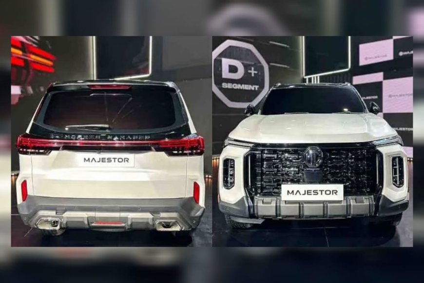 എംജി 'മജസ്റ്റർ' എസ്‌യുവി വിപണിയിലെത്തി; 41,000 രൂപയ്ക്ക് ബുക്ക് ചെയ്യാം