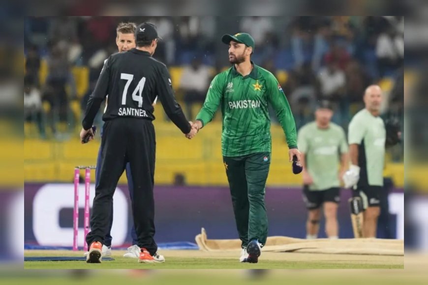 ടി20 ലോകകപ്പ്: കളി മുടക്കി മഴ; പാകിസ്താൻ - ന്യൂസീലൻഡ് മത്സരം ഉപേക്ഷിച്ചു, പോയിന്റ് പങ്കിട്ടു