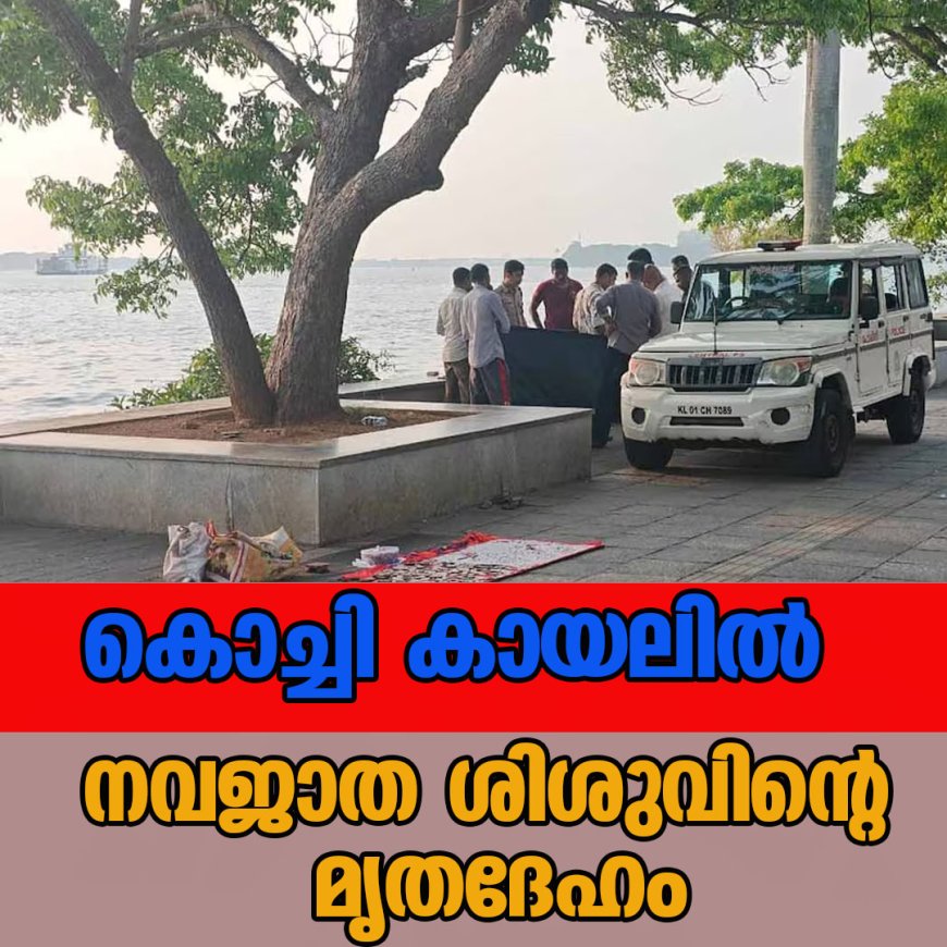 കൊച്ചി കായലില്‍  നവജാത ശിശുവിന്റെ മൃതദേഹം
