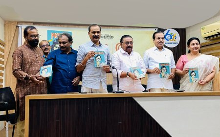 തലവര സംവാദവും കാർട്ടൂണിസ്റ്റ് പികെ മന്ത്രിയുടെ പുസ്തക പ്രകാശനവും തിരുവനന്തപുരം പ്രസ് ക്ലബില്‍ നടന്നു