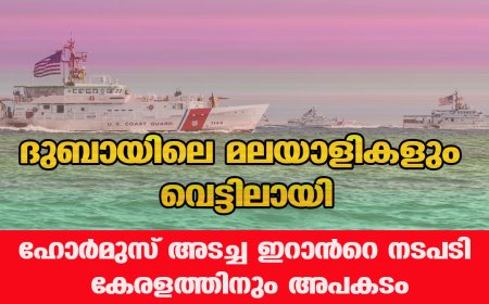 ദുബായിലെ മലയാളികളും വെട്ടിലായി; ഹോർമുസ് അടച്ച ഇറാൻറെ നടപടി കേരളത്തിനും അപകടം