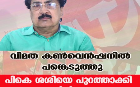 വിമത കണ്‍വെന്‍ഷനില്‍ പങ്കെടുത്തു പികെ ശശിയെ പുറത്താക്കി സിപിഎം