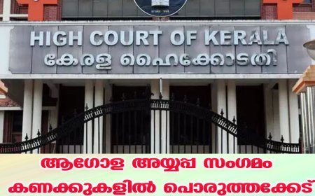 ആഗോള അയ്യപ്പ സംഗമം; കണക്കുകളില്‍ പൊരുത്തക്കേട് റിപ്പോര്‍ട്ട് സമര്‍പ്പിക്കണമെന്ന് ഹൈക്കോടതി