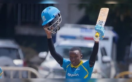 വനിതാ ക്രിക്കറ്റിൽ 15-കാരിയുടെ ലോക റെക്കോർഡ്; അരങ്ങേറ്റ ടി20യിൽ സെഞ്ച്വറി നേടുന്ന ആദ്യ താരം