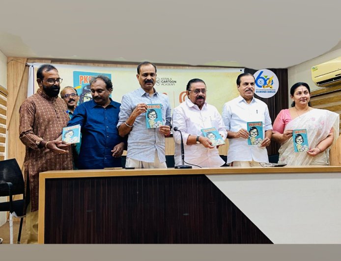 തലവര സംവാദവും കാർട്ടൂണിസ്റ്റ് പികെ മന്ത്രിയുടെ പുസ്തക പ്രകാശനവും തിരുവനന്തപുരം പ്രസ് ക്ലബില്‍ നടന്നു