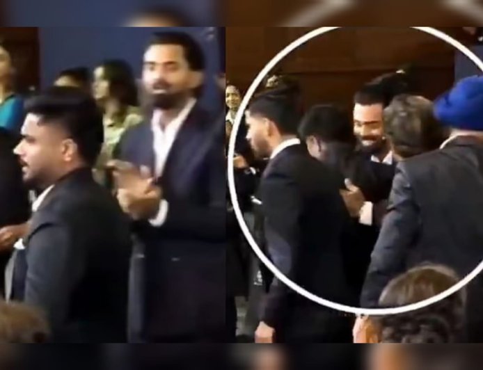 വിളിച്ചത് രാഹുൽ, ഓടിയെത്തി സഞ്ജു; ബി.സി.സി.ഐ അവാർഡ് വേദിയിലെ വൈകാരിക നിമിഷം