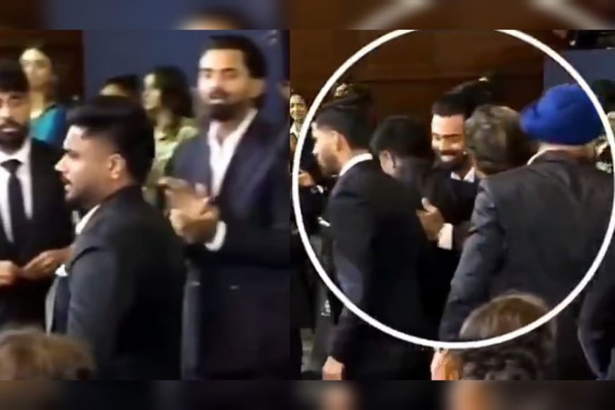 വിളിച്ചത് രാഹുൽ, ഓടിയെത്തി സഞ്ജു; ബി.സി.സി.ഐ അവാർഡ് വേദിയിലെ വൈകാരിക നിമിഷം