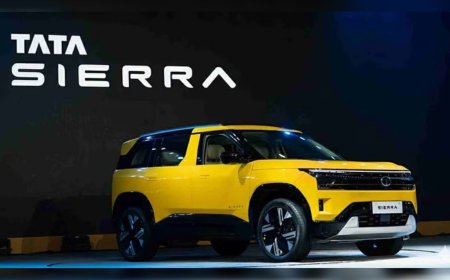 ടാറ്റ സിയറ ഇവി മെയ് മാസത്തിൽ വിപണിയിലെത്തും; രണ്ട് ബാറ്ററി ഓപ്ഷനുകളുമായി പുത്തൻ മോഡൽ
