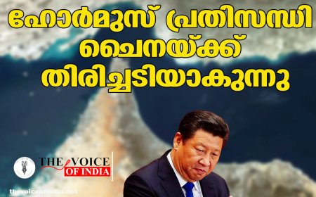 ഹോര്‍മുസ് പ്രതിസന്ധി ചൈനയ്ക്ക് തിരിച്ചടിയാകുന്നു: കയറ്റുമതിയില്‍ വന്‍ ഇടിവ്