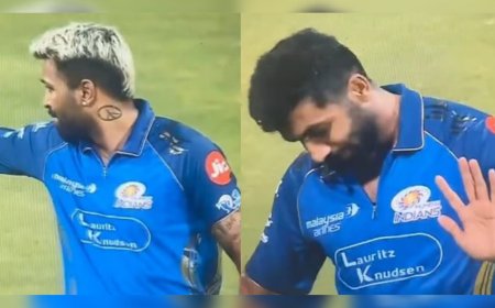 മുംബൈ ഇന്ത്യൻസിൽ പോര് മുറുകുന്നു; ഹർദിക്കിന്റെ ഫീൽഡിങ് മാറ്റത്തിൽ ബുംറയ്ക്ക് അതൃപ്തി