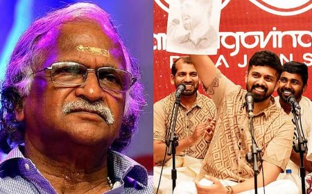 സംഗീതത്തിന് എന്തിനാണ് ജാതിമത വേലിക്കെട്ടുകൾ? നന്ദഗോവിന്ദം ഭജൻസിന് പിന്തുണയുമായി ശ്രീകുമാരൻ തമ്പി