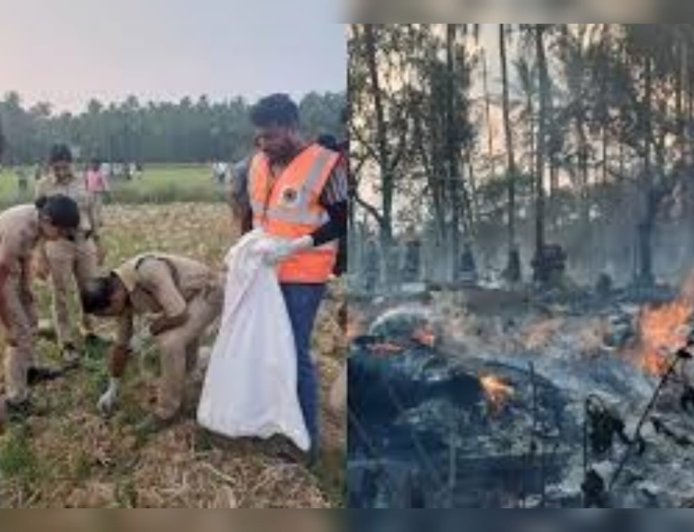 മുണ്ടത്തിക്കോട് വെടിക്കെട്ട് ദുരന്തം: വീണ്ടും ശരീരഭാഗങ്ങൾ കണ്ടെത്തി