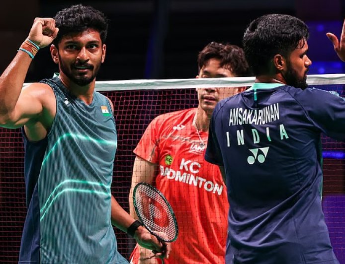 തോമസ് കപ്പിൽ ഇന്ത്യക്കു മിന്നും തുടക്കം; കാനഡയെ 4-1ന് തകർത്തു