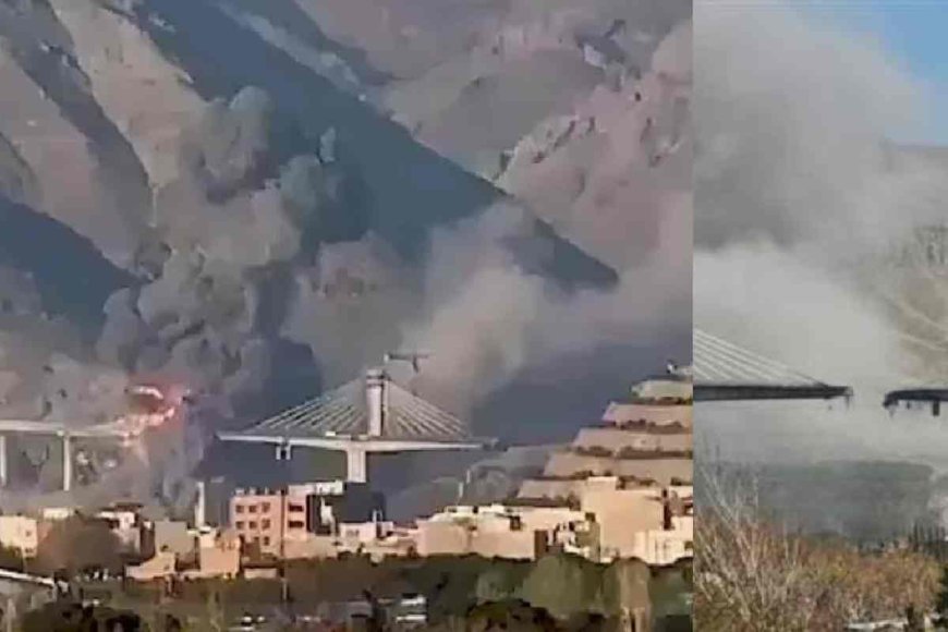 ഇറാനിലെ കൂറ്റൻ പാലം തകർത്ത് യു.എസ് വ്യോമാക്രമണം; എട്ടു മരണം; 95 ഓളം പേർക്ക് പരിക്ക്