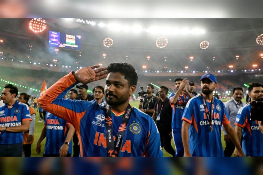 സഞ്ജു സാംസണ് ഐസിസി പുരസ്കാരം; പ്ലെയർ ഓഫ് ദി മന്ത് പുരസ്കാരം