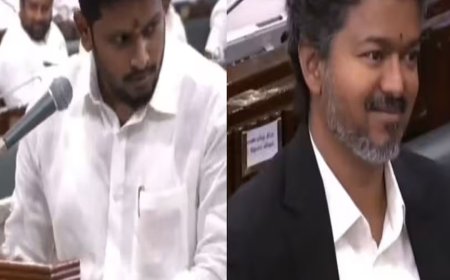 ഡ്രൈവറുടെ മകൻ എംഎൽഎയായി; 'അണ്ണാ ഞാൻ ഒപ്പിടട്ടേ' എന്ന് വിജയ്‌യോട് അനുവാദം ചോദിച്ച് ശബരീനാഥൻ