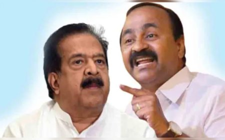 സതീശന്റെ സ്ഥാനാരോഹണം: അതൃപ്തി പരസ്യമാക്കി ചെന്നിത്തല; ഗുരുവായൂരിലേക്ക് മടക്കം