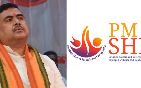 കേന്ദ്രത്തിന്റെ പിഎം ശ്രീ പദ്ധതിയിൽ ഒപ്പുവെച്ച് പശ്ചിമ ബംഗാളിലെ സുവേന്ദു അധികാരി സർക്കാർ"