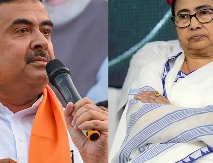 ബംഗാളിൽ കാവിവസന്തത്തിന് കളമൊരുങ്ങുന്നു; തൃണമൂലിനെ പിന്നിലാക്കി ബിജെപി മുന്നേറ്റം, ഭവാനിപ്പൂരിൽ മമതയ്ക്ക് തിരിച്ചടി