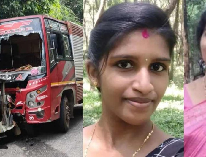 കുടജാദ്രിയിൽ നിന്നും മടങ്ങിയ മലയാളി സംഘത്തിന്റെ ജീപ്പ് ലോറിയിലിടിച്ചു; രണ്ട് പേർക്ക് ദാരുണാന്ത്യം"