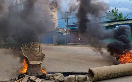 മണിപ്പൂരിൽ വീണ്ടും സംഘർഷം: കുക്കി ഗ്രാമത്തിലെ ആക്രമണത്തിൽ മൂന്ന് മരണം