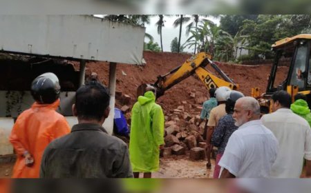 നിമിഷങ്ങൾക്കകം എല്ലാം അവസാനിച്ചു; മതിൽ തകർന്ന് വീണ് രണ്ട് കുട്ടികൾക്ക് ദാരുണാന്ത്യം