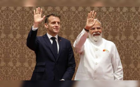 ഫ്രാൻസിൽ ‘ഭാരത് ഇന്നൊവേറ്റ്സ് 2026’; മോദിയും മക്രോയും ചേർന്ന് ഉദ്ഘാടനം ചെയ്തു