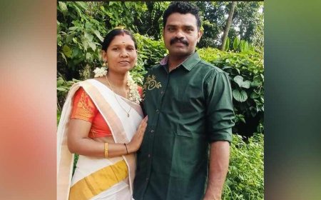 പാലക്കാട് ആര്യമ്പാവിൽ കുടുംബവഴക്ക്; ഭാര്യയെ വെട്ടിക്കൊന്ന ശേഷം ഭർത്താവ് ജീവനൊടുക്കി