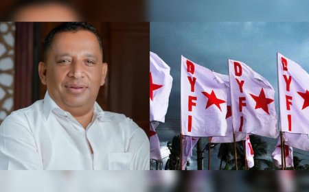 എംഎൽഎ റെജി ചെറിയാന്റെ വാഹനാപകടം; മദ്യപിച്ച് വാഹനം ഓടിച്ചെന്ന ആരോപണവുമായി ഡിവൈഎഫ്‌ഐ