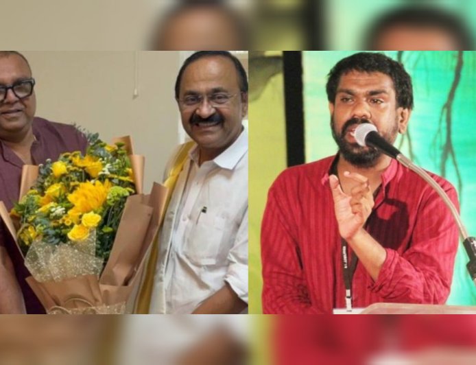 വി.ഡി. സതീശൻ-തുഷാർ കൂടിക്കാഴ്ച; വിമർശനവുമായി വി.ആർ. അനൂപ്
