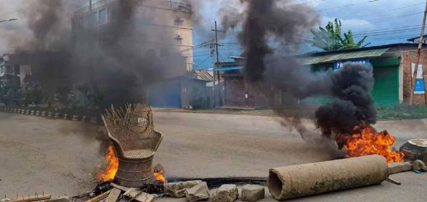 മണിപ്പൂരിൽ വീണ്ടും സംഘർഷം: കുക്കി ഗ്രാമത്തിലെ ആക്രമണത്തിൽ മൂന്ന് മരണം