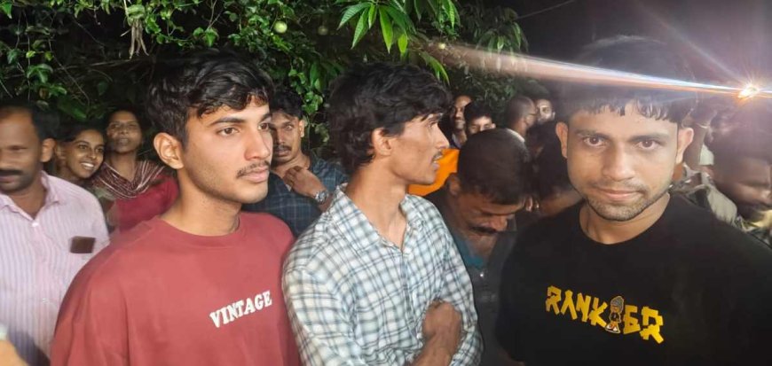 വിലങ്ങാട് വനത്തിനുള്ളിൽ കുടുങ്ങിയ യുവാക്കളെ കണ്ടെത്തി; രക്ഷകരായി വനപാലകരും നാട്ടുകാരും
