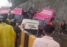 കുറ്റിപ്പുറത്ത് ദേശീയപാതയിൽ സ്വകാര്യ ബസ് മറിഞ്ഞു; ഒരാൾ മരിച്ചു, 20 പേർക്ക് പരിക്ക്