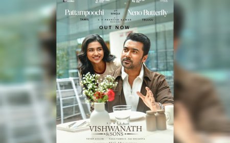 സൂര്യ–മമിത ബൈജു ആദ്യമായി ഒന്നിക്കുന്നു; 'വിശ്വനാഥൻ ആൻഡ് സൺസ്' ഓഗസ്റ്റ് 14ന്