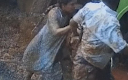 തലനാരിഴയ്ക്ക് ജീവൻ രക്ഷിച്ച് ദമ്പതികൾ; മേപ്പാടി മണ്ണിടിച്ചിലിന്റെ നടുക്കം പങ്കുവെച്ച് കൂടമ്മാളും ബാലകുമാറും