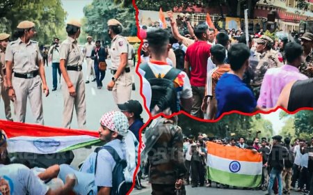 ഡൽഹിയിൽ എസ്‌ഐഎഫ്‌ഐ മാർച്ച് സംഘർഷത്തിൽ; ബാരിക്കേഡ് തകർത്ത് പാർലമെന്റിലേക്ക് പ്രതിഷേധക്കാർ, ലാത്തിച്ചാർജും കണ്ണീർവാതകവും