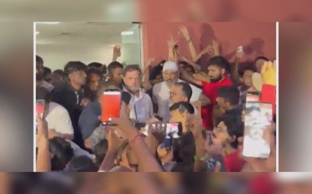 പ്രധാനമന്ത്രിയുടെ വസതിക്ക് മുന്നിലെ പ്രതിഷേധം: രാഹുൽ ഗാന്ധിയെയും പ്രിയങ്ക ഗാന്ധിയെയും ഡൽഹി പൊലീസ് വിട്ടയച്ചു