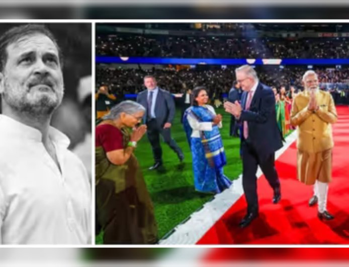 മോദി പരിപാടിയിൽ പങ്കെടുത്തവർക്ക് പണം നൽകിയെന്ന ആരോപണം; മാപ്പ് പറയണമെന്ന് കോൺഗ്രസിനോട് പ്രവാസി സമൂഹം