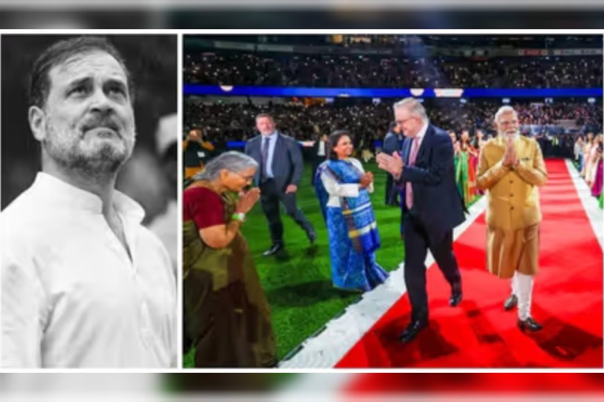 മോദി പരിപാടിയിൽ പങ്കെടുത്തവർക്ക് പണം നൽകിയെന്ന ആരോപണം; മാപ്പ് പറയണമെന്ന് കോൺഗ്രസിനോട് പ്രവാസി സമൂഹം