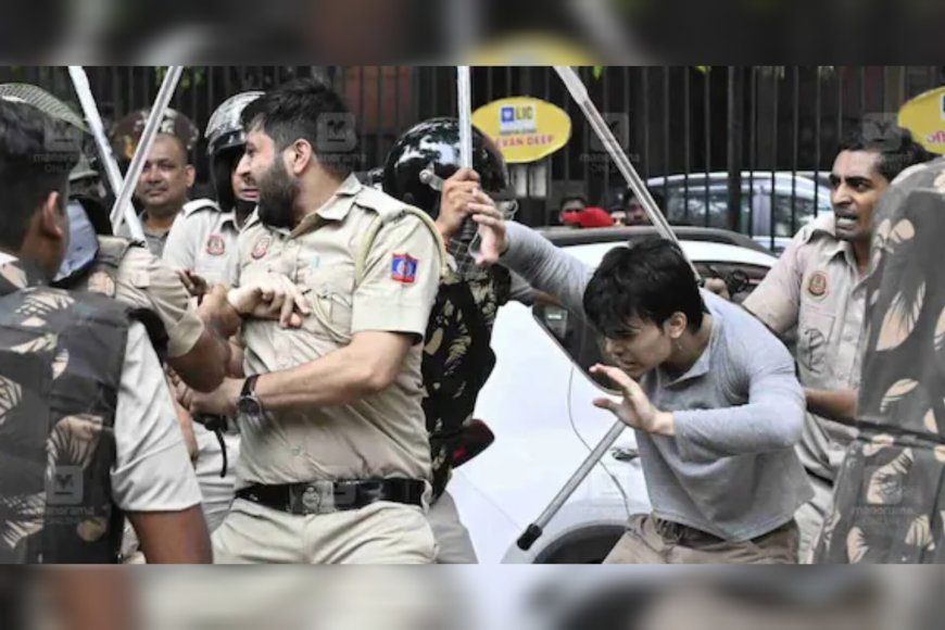 പാർലമെന്റ് മാർച്ചിൽ പെല്ലറ്റ് ആക്രമണം; ആശുപത്രി രേഖകൾ സർക്കാരിന്റെ വാദം തള്ളി