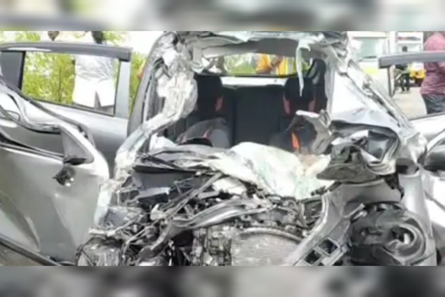 പൊള്ളാച്ചിയിൽ ദുരന്തം; നിർത്തിയിട്ട ലോറിയിലേക്ക് കാർ ഇടിച്ചുകയറി, ഒരു കുടുംബത്തിലെ നാല് പേർ ഉൾപ്പെടെ അഞ്ച് മരണം